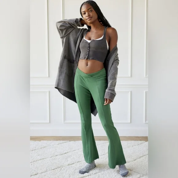 Urban Outfitters Out From Under Lola V-Front Lounge Pants - Picture 1 of 7